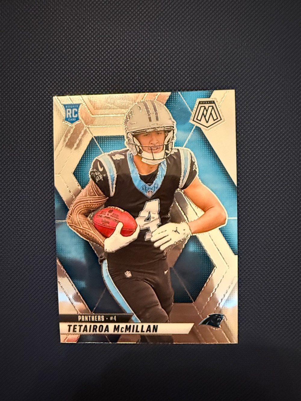 Tetaíroa McMillan 2025 Panini Mosaic Carolina Panthers NFL Football Card Sports